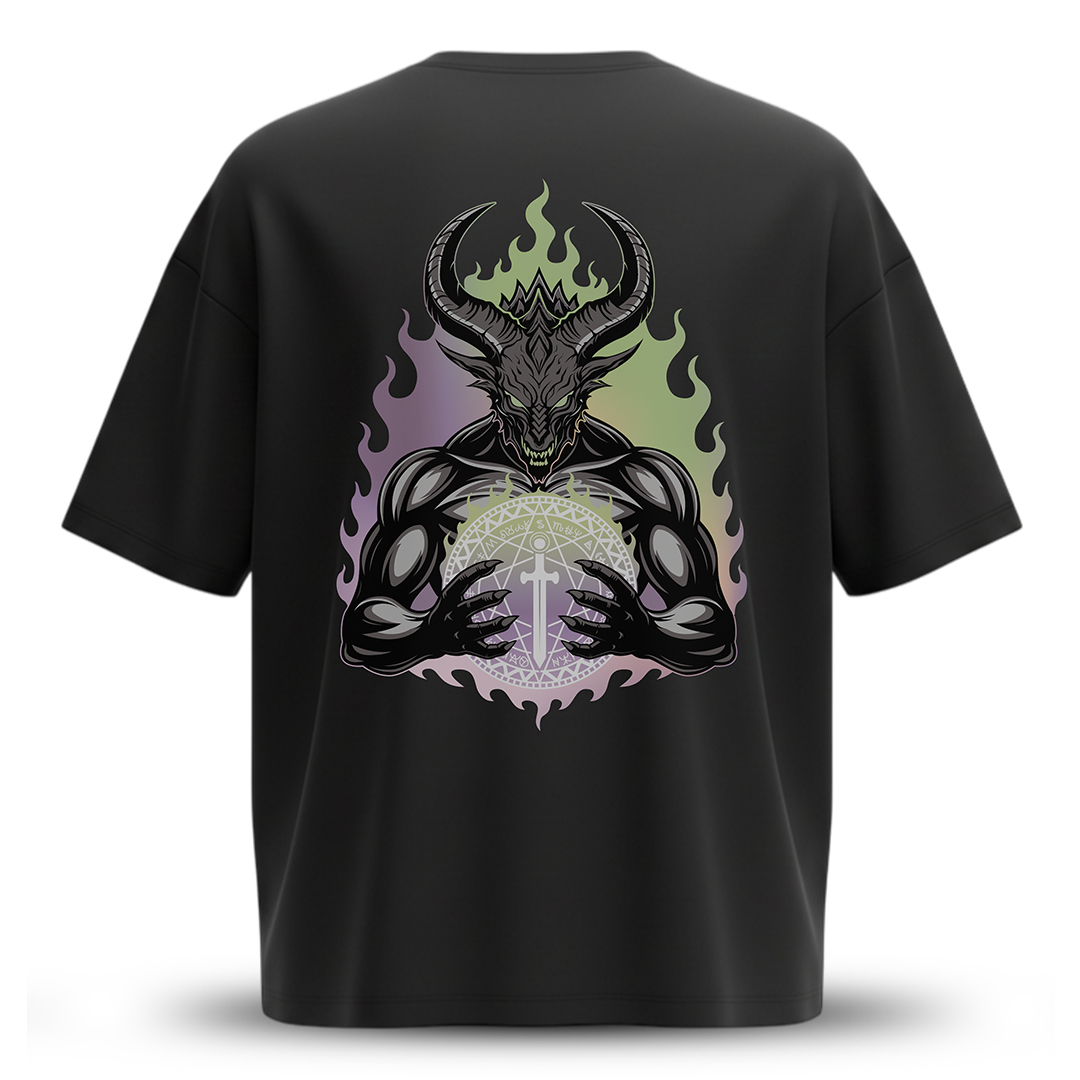 Oversized Tee - Back View